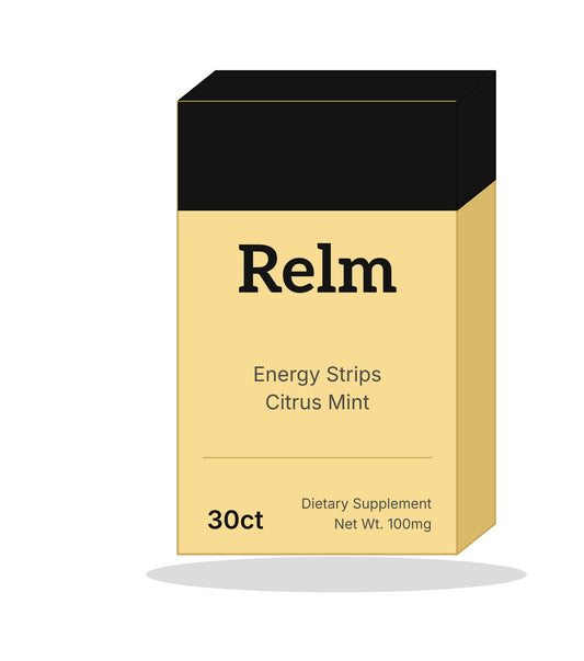 Relm Energy Strips 30ct, Citrus Mint